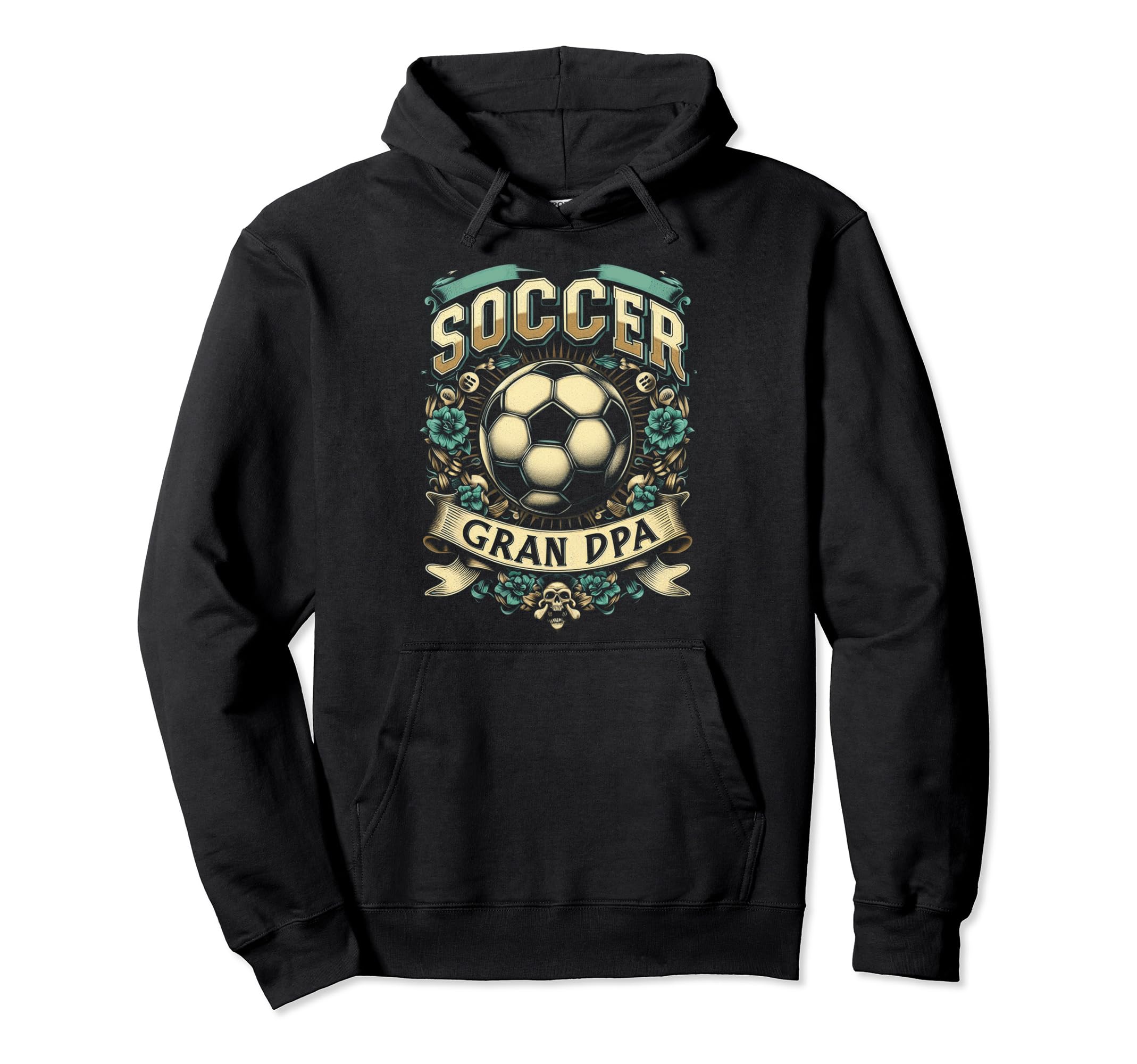 Soccer Grandpa Fathers Day Gift Hoodie - Trendy Graphic for Adults - T-Shirt, Sweatshirt, Hoodie