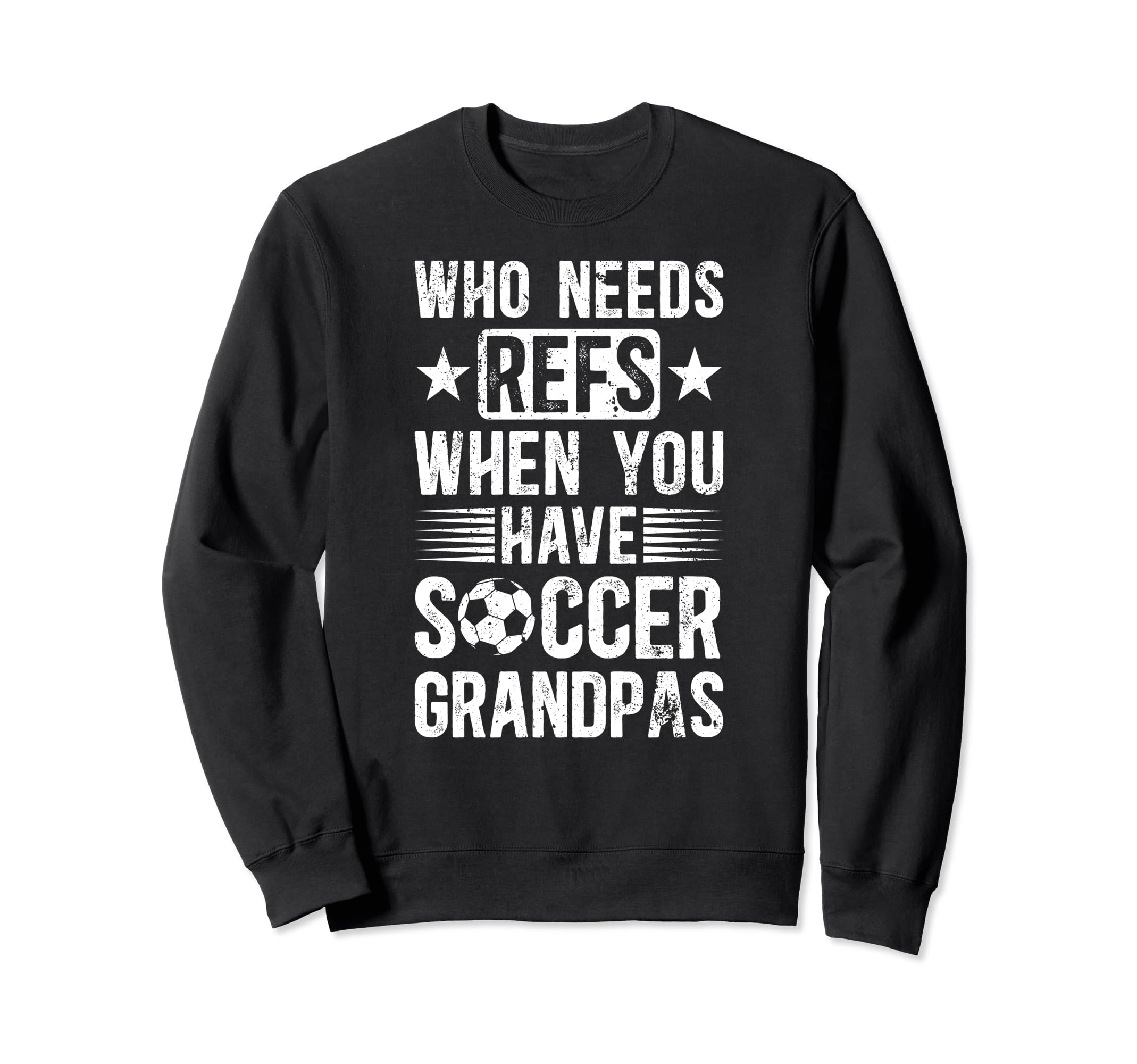 Funny Soccer Grandpa Soccer Player Sweatshirt - Minimalist Print Men Women - T-Shirt, Sweatshirt, Hoodie
