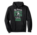 Hockey Dad My Favorite Player Calls Me Hoodie - Custom Art Print Unisex - T-Shirt, Sweatshirt, Hoodie