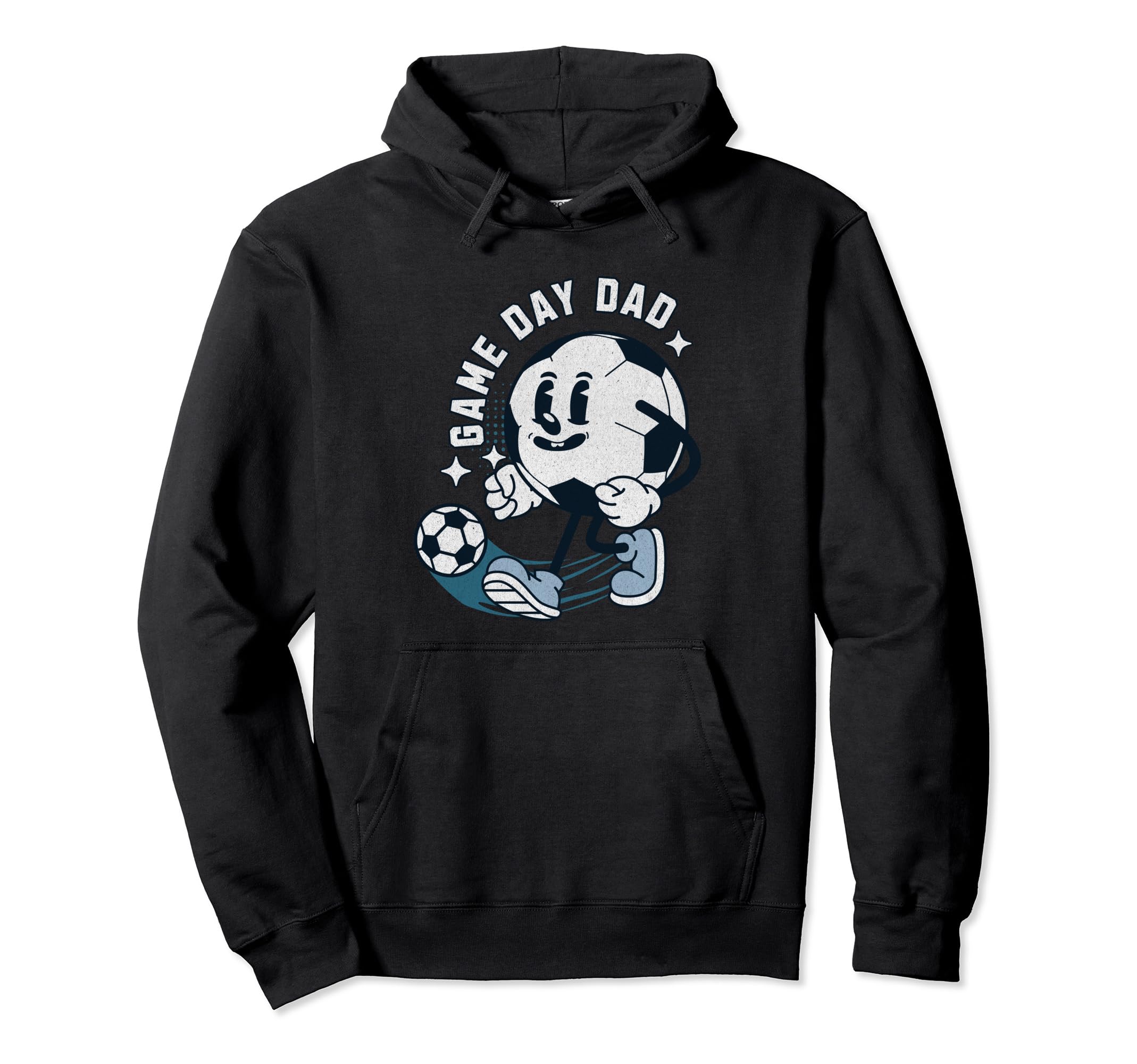 Funny Soccer Dad Game Day Dad Player Hoodie - Trendy Graphic for Adults - T-Shirt, Sweatshirt, Hoodie
