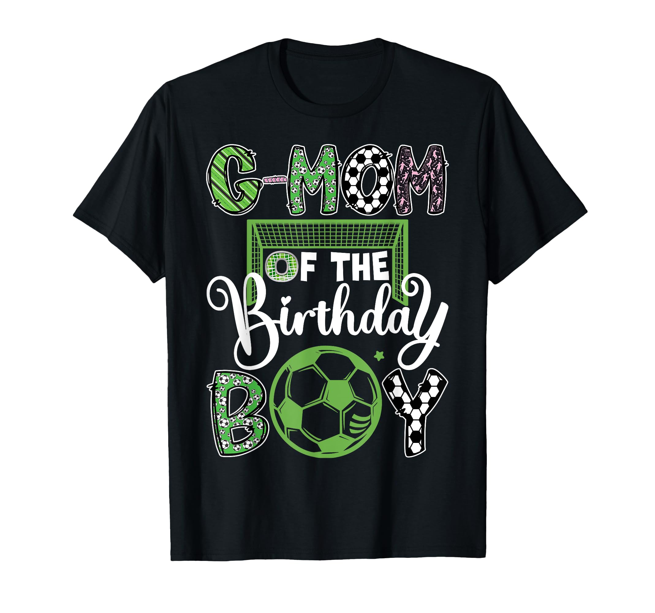 G Mom Birthday Soccer Player Birthday T-Shirt - Minimalist Print for Adults - T-Shirt, Sweatshirt, Hoodie