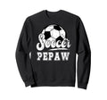Soccer Pepaw Grandpa Pepaw Soccer Sweatshirt - Minimalist Print for Adults - T-Shirt, Sweatshirt, Hoodie