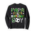 Papa Birthday Soccer Player Game Day Sweatshirt - Novelty Apparel Unisex - T-Shirt, Sweatshirt, Hoodie