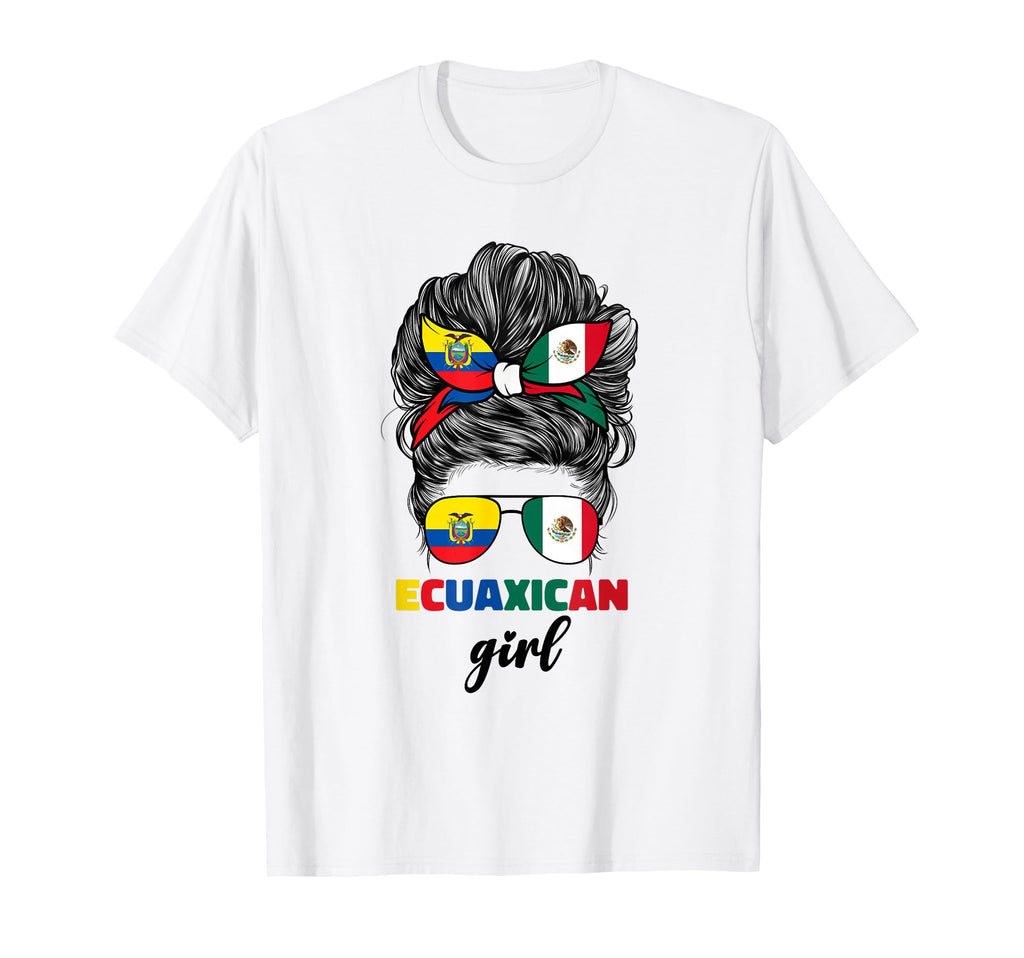 Half Mexican And Ecuadorian Mexico T-Shirt - Unique Graphic for Adults - T-Shirt, Sweatshirt, Hoodie