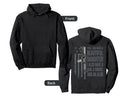 Daughter Gun Shovel Alibi Funny Mom Hoodie - Novelty Apparel for Adults - T-Shirt, Sweatshirt, Hoodie