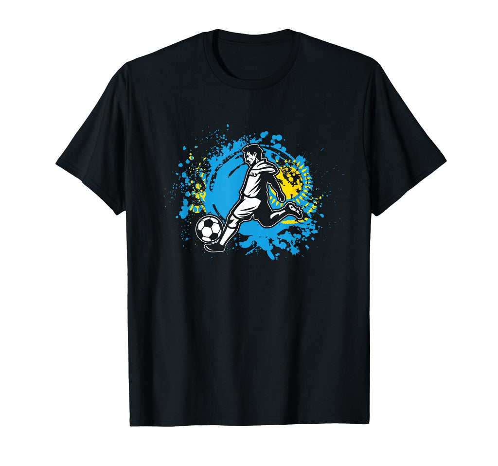 Kazakhstan Football Kazak Kazakh T-Shirt - Novelty Apparel for Adults - T-Shirt, Sweatshirt, Hoodie