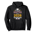 Proud Sister 2026 Graduate Class 2026 Hoodie - Graphic Print for Adults - T-Shirt, Sweatshirt, Hoodie