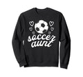 Soccer Aunt Soccer Player Aunt Soccer Sweatshirt - Minimalist Print Unisex - T-Shirt, Sweatshirt, Hoodie