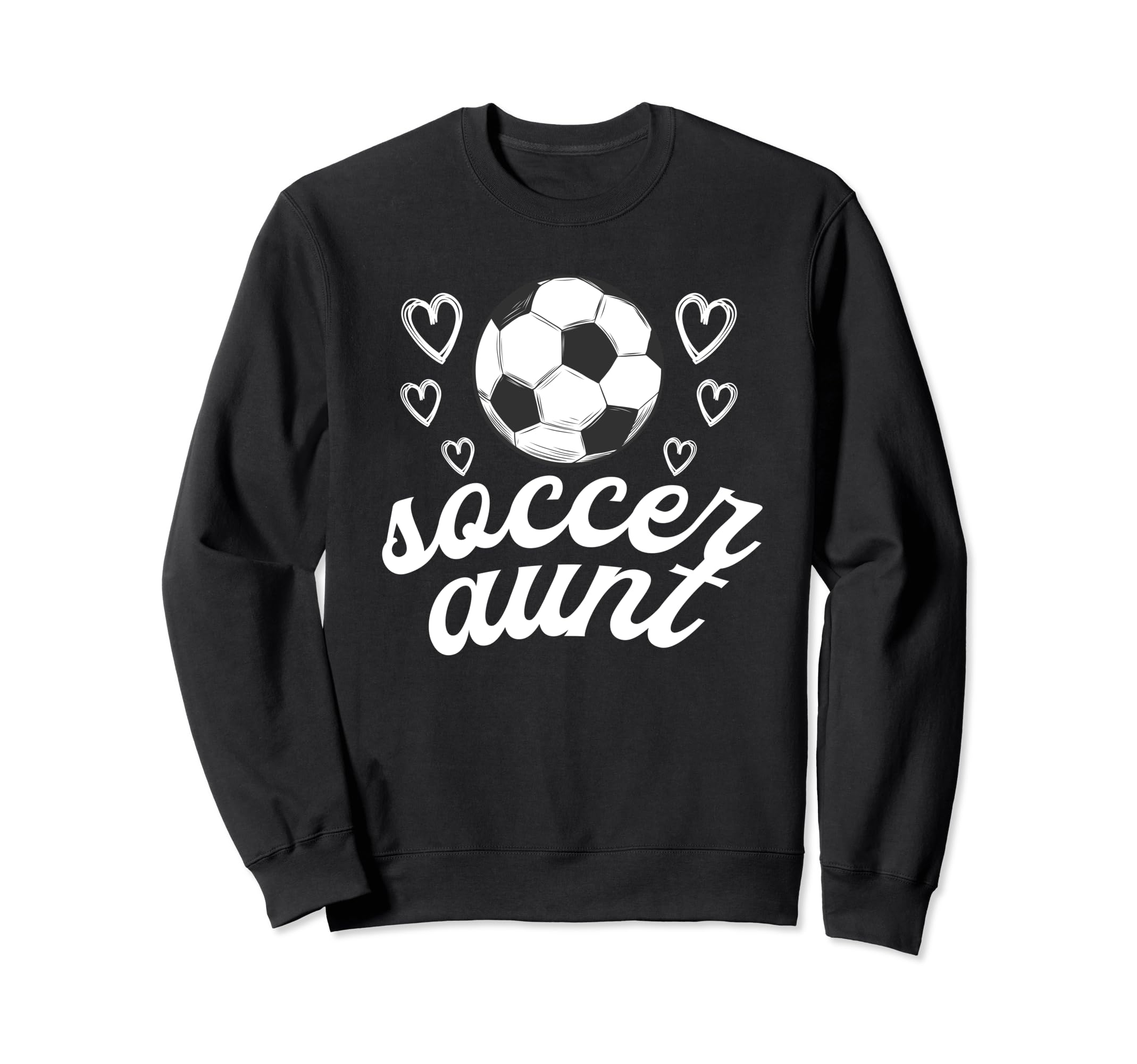 Soccer Aunt Soccer Player Aunt Soccer Sweatshirt - Minimalist Print Unisex - T-Shirt, Sweatshirt, Hoodie