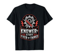 Knower Stuff Fixer Things Cave Repair T-Shirt - Custom Art Print Men Women - T-Shirt, Sweatshirt, Hoodie
