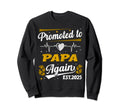 Promote To Papa Bear Dad Est 2025 Family Sweatshirt - Trendy Graphic Unisex - T-Shirt, Sweatshirt, Hoodie