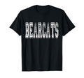 Bearcats Mascot Distressed T-Shirt - Casual Everyday Wear for Adults - T-Shirt, Sweatshirt, Hoodie