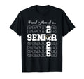 Senior 2025 Soccer Mom Gift Class T-Shirt - Fun Novelty Design for Adults - T-Shirt, Sweatshirt, Hoodie