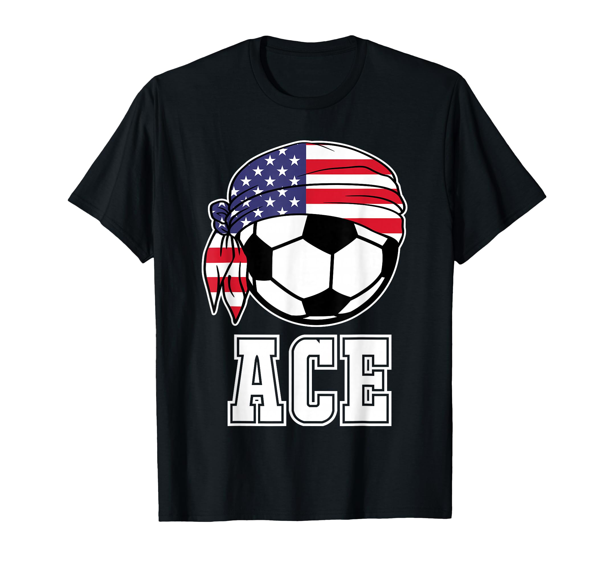 Soccer Ace Fans Supporters Teammates T-Shirt - Custom Art Print for Adults - T-Shirt, Sweatshirt, Hoodie