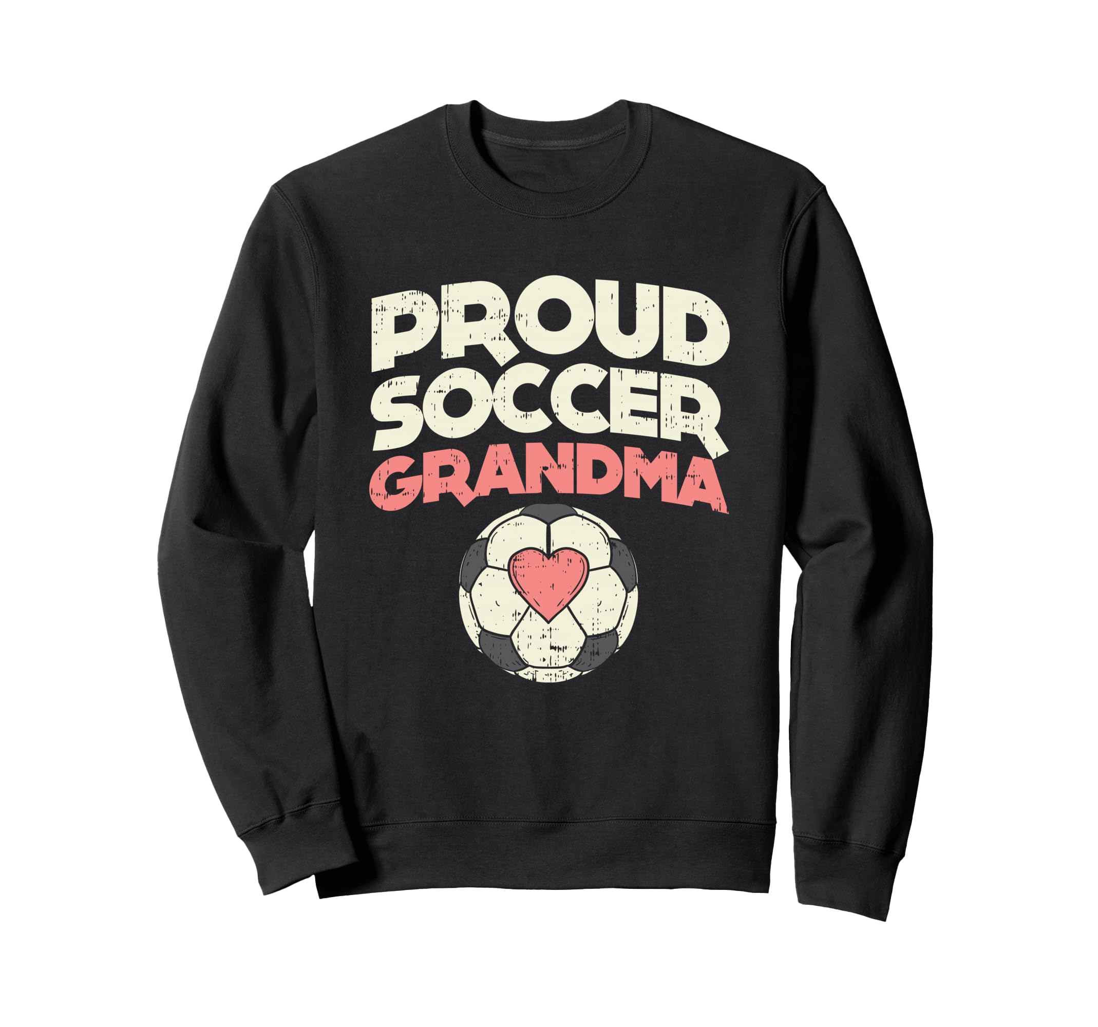 Proud Soccer Grandma Grandmother Sweatshirt - Custom Art Print for Adults - T-Shirt, Sweatshirt, Hoodie