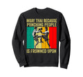Muay Thai Fighter Dad Thai Kickboxing Sweatshirt - Minimalist Print Unisex - T-Shirt, Sweatshirt, Hoodie