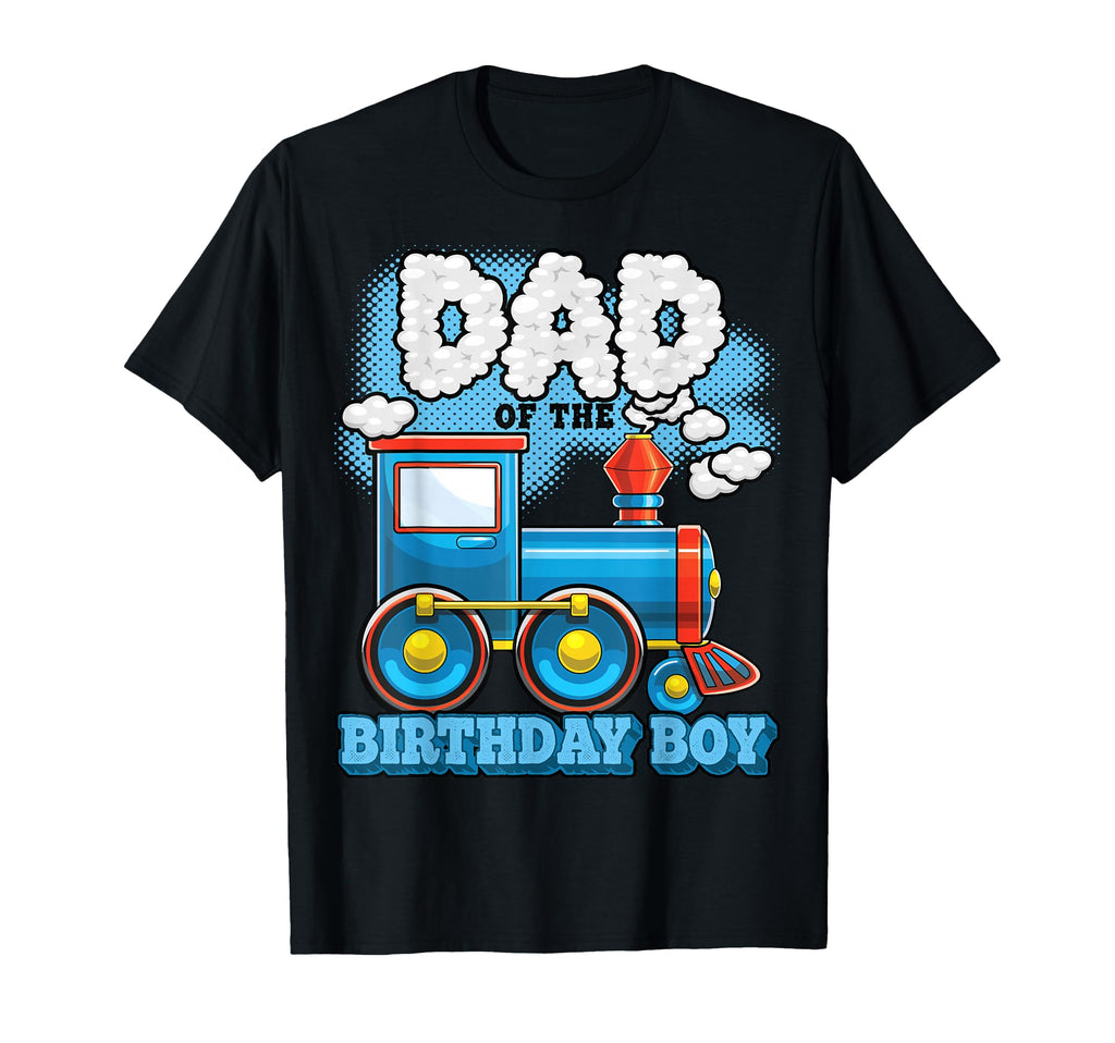 Im Dad Birthday Train Birthday Party T-Shirt - Unique Graphic for Adults - T-Shirt, Sweatshirt, Hoodie