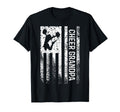 Cheer Grandpa American Flag Cheerleader T-Shirt - Unique Graphic Men Women - T-Shirt, Sweatshirt, Hoodie