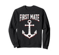 Captain And First Mate Sweatshirt - Casual Everyday Wear for Adults - T-Shirt, Sweatshirt, Hoodie