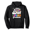 Groovy Proud Dad 2025 Graduate Senior Hoodie - Minimalist Print for Adults - T-Shirt, Sweatshirt, Hoodie