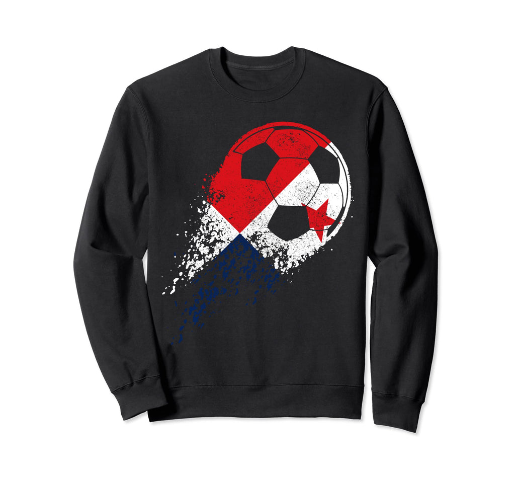 Panama Soccer Panamanian Flag Pride Sweatshirt - Fun Novelty Design Unisex - T-Shirt, Sweatshirt, Hoodie