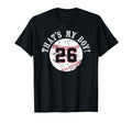 Unique Thats My 26 Baseball Player T-Shirt - Minimalist Print for Adults - T-Shirt, Sweatshirt, Hoodie