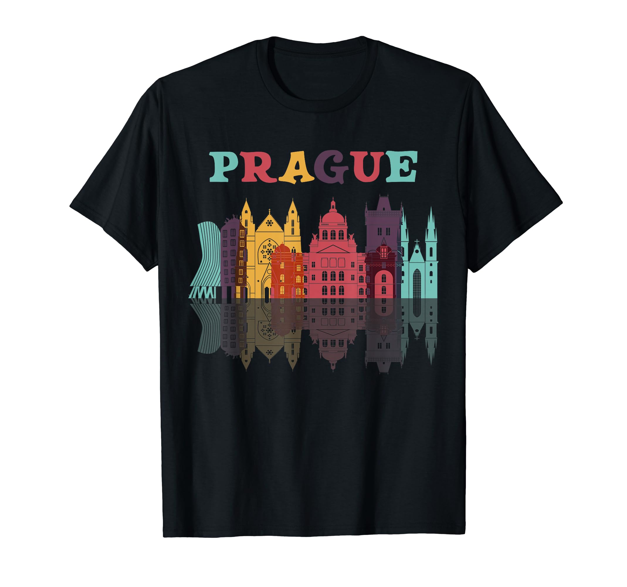 Prague Czech Republic Family T-Shirt - Casual Everyday Wear Men Women - T-Shirt, Sweatshirt, Hoodie