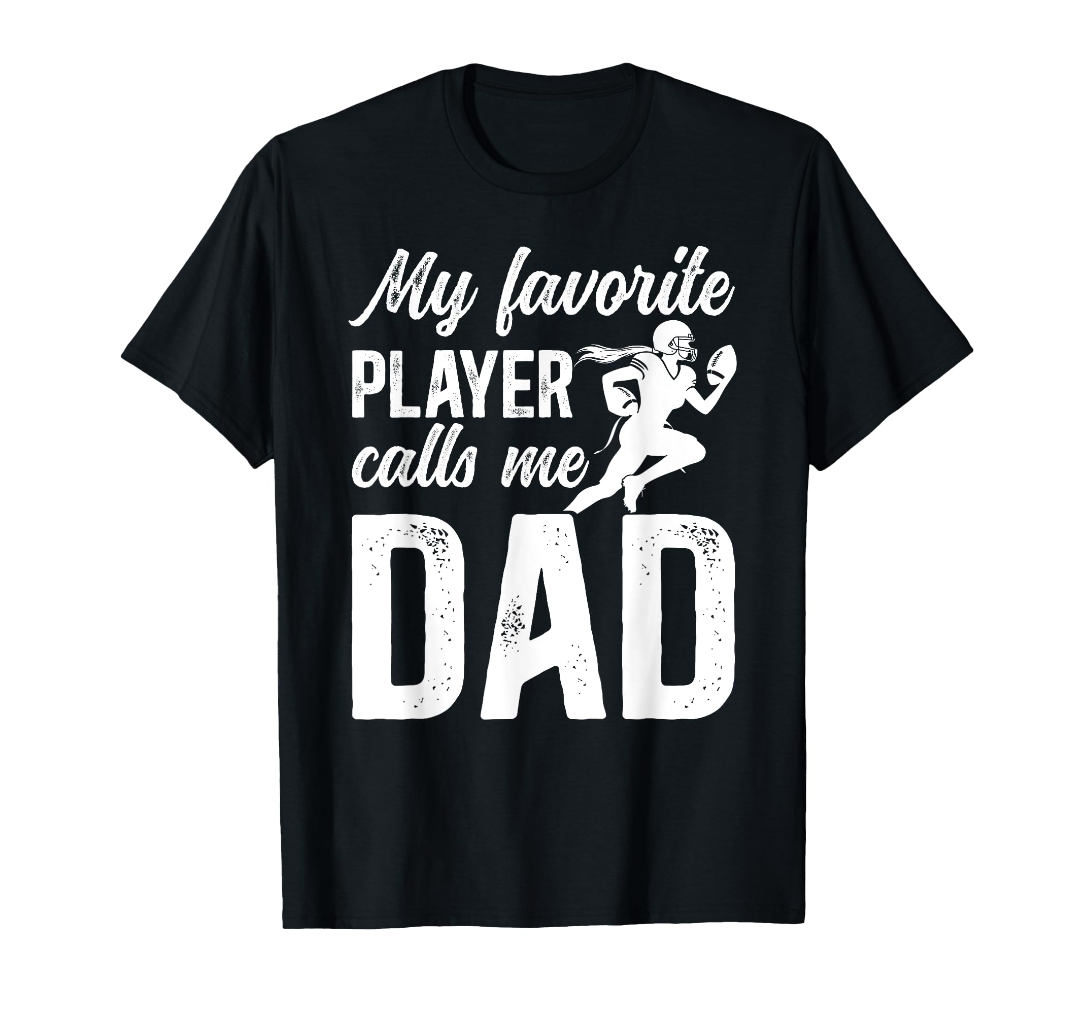 Proud Flag Football Dad Flag T-Shirt - Casual Everyday Wear Men Women - T-Shirt, Sweatshirt, Hoodie