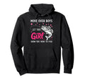 Move Over Let Show You How To Fish Hoodie - Trendy Graphic for Adults - T-Shirt, Sweatshirt, Hoodie