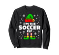 Funny Soccer Elf Family Matching Sweatshirt - Fun Novelty Design Unisex - T-Shirt, Sweatshirt, Hoodie