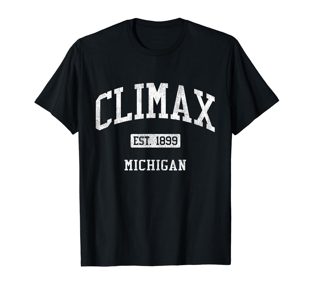 Climax Michigan Mi Js04 Athletic T-Shirt - Fun Novelty Design Men Women - T-Shirt, Sweatshirt, Hoodie