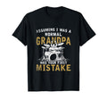 Grandpa Drummer Fathers Day Gift Drum T-Shirt - Unique Graphic Men Women - T-Shirt, Sweatshirt, Hoodie