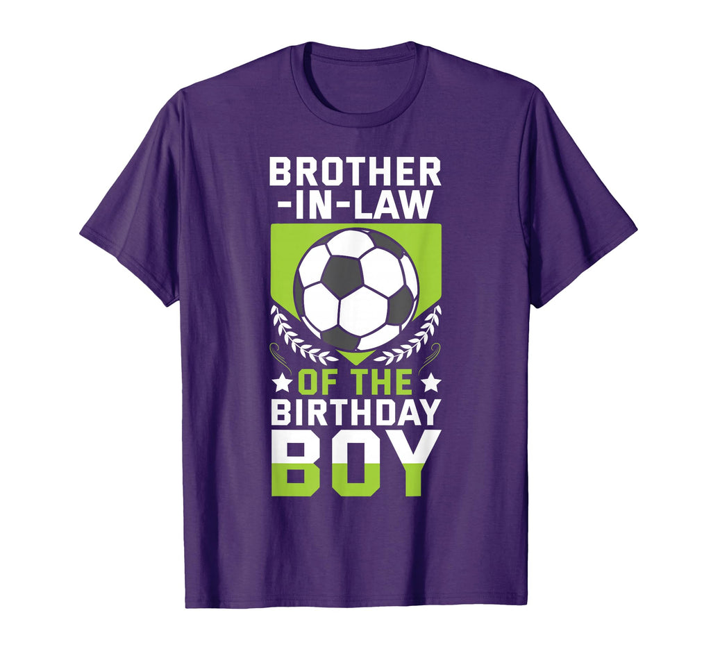 Brother Law Birthday Soccer Player T-Shirt - Unique Graphic for Adults - T-Shirt, Sweatshirt, Hoodie