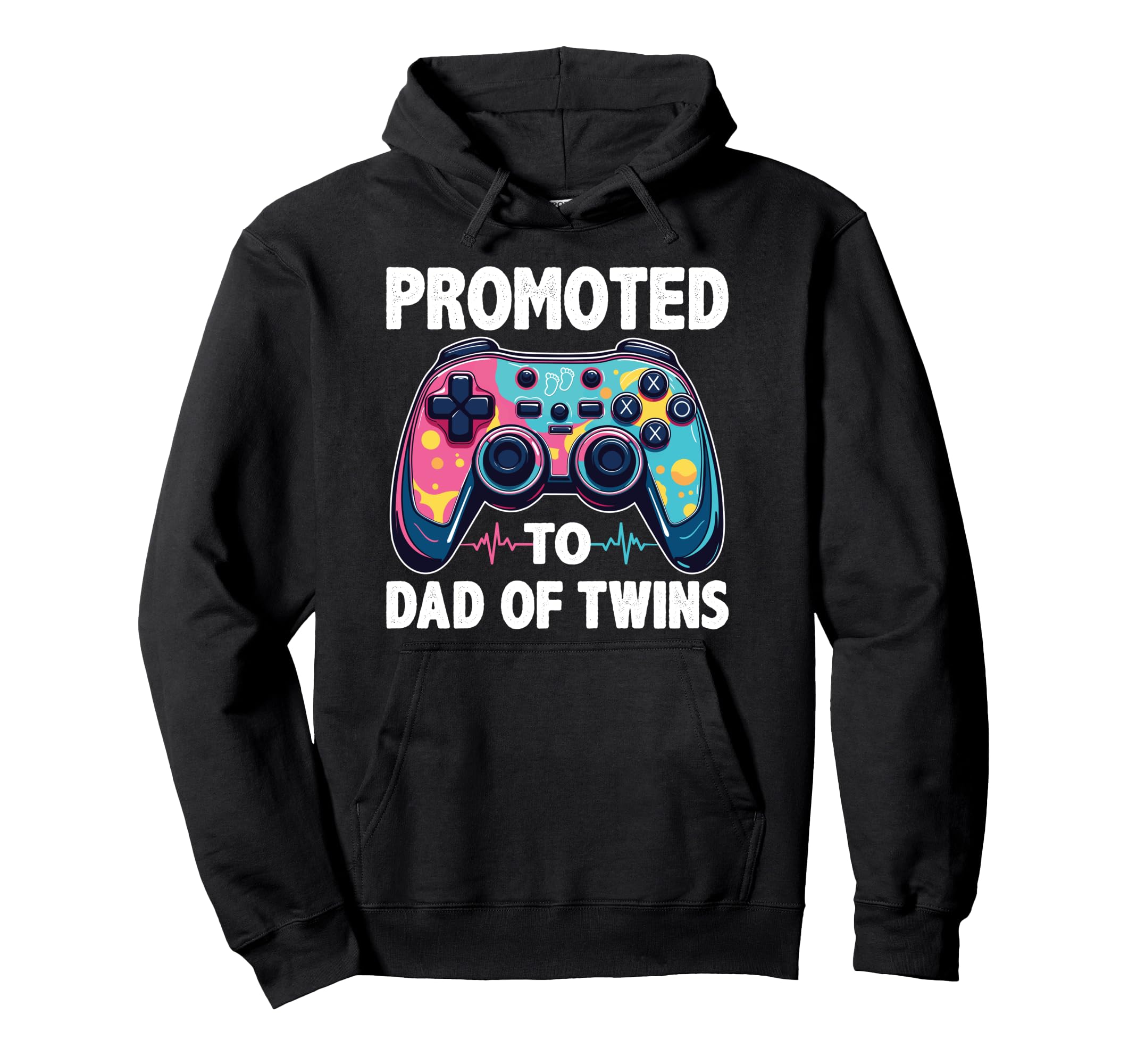 Video Gamer Gender Reveal Party Hoodie - Minimalist Print Men Women - T-Shirt, Sweatshirt, Hoodie