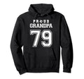 Number 79 Custom Proud Soccer Futbol Hoodie - Minimalist Print Men Women - T-Shirt, Sweatshirt, Hoodie