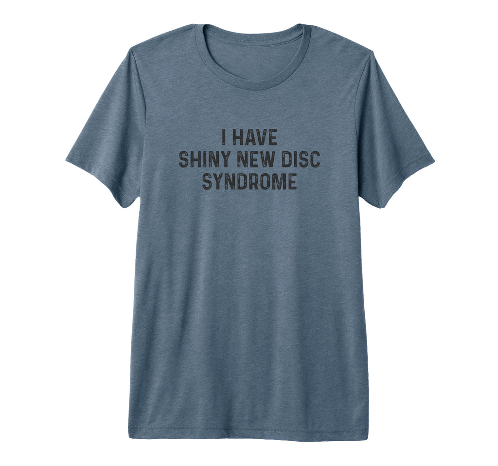 Funny Disc Golf Dad Joke Tri Blend T-Shirt - Fun Novelty Design Unisex - T-Shirt, Sweatshirt, Hoodie