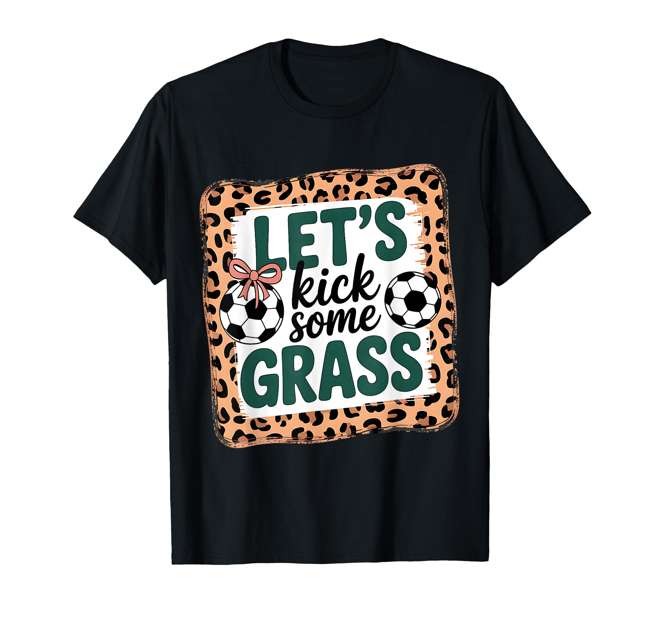 Let S Kick Some Grass Soccer Mom T-Shirt - Custom Art Print for Adults - T-Shirt, Sweatshirt, Hoodie