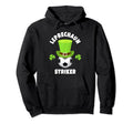Soccer Strikers Leprechaun Striker Hoodie - Minimalist Print Unisex - T-Shirt, Sweatshirt, Hoodie