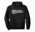 Atlanta Ga Distressed Atl Pride Hoodie - Streetwear Style for Adults - T-Shirt, Sweatshirt, Hoodie