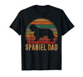 Spaniel Dad Gift Dog Owner Pet English T-Shirt - Novelty Apparel Unisex - T-Shirt, Sweatshirt, Hoodie