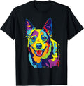 Cattle Dog Funny Australian Pop-Art for Men Women - Adult & Kids T-Shirts, Sweatshirts & Hoodies apparel design preview 1