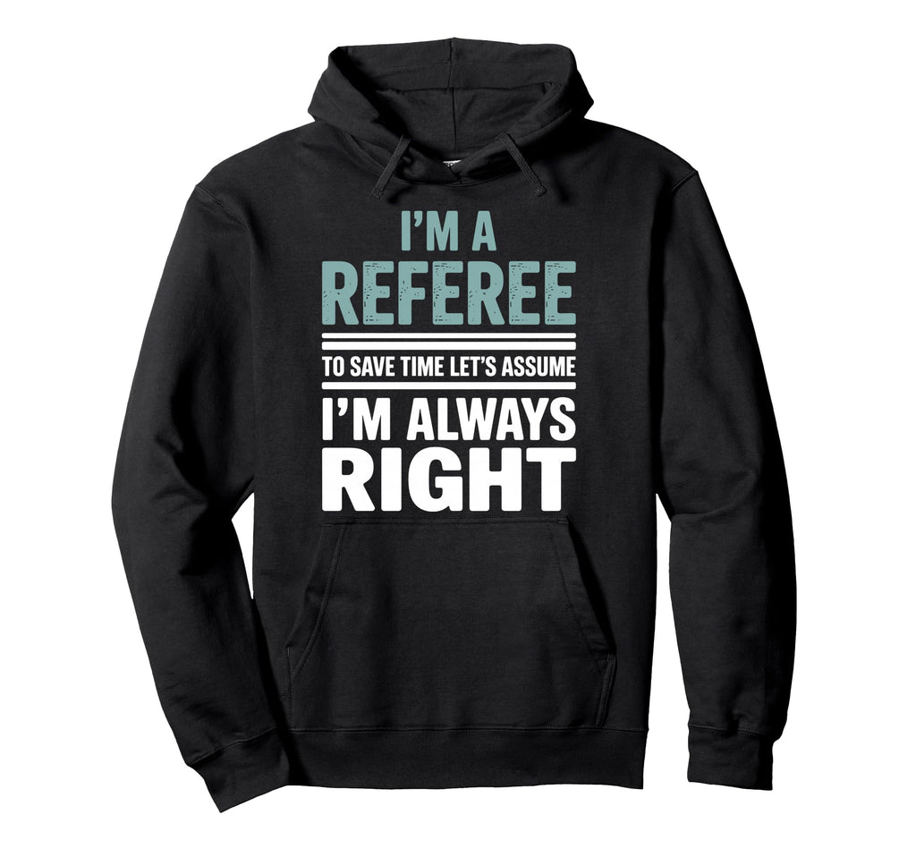 Funny Referee Art Soccer Football Referee Hoodie - Minimalist Print Unisex - T-Shirt, Sweatshirt, Hoodie