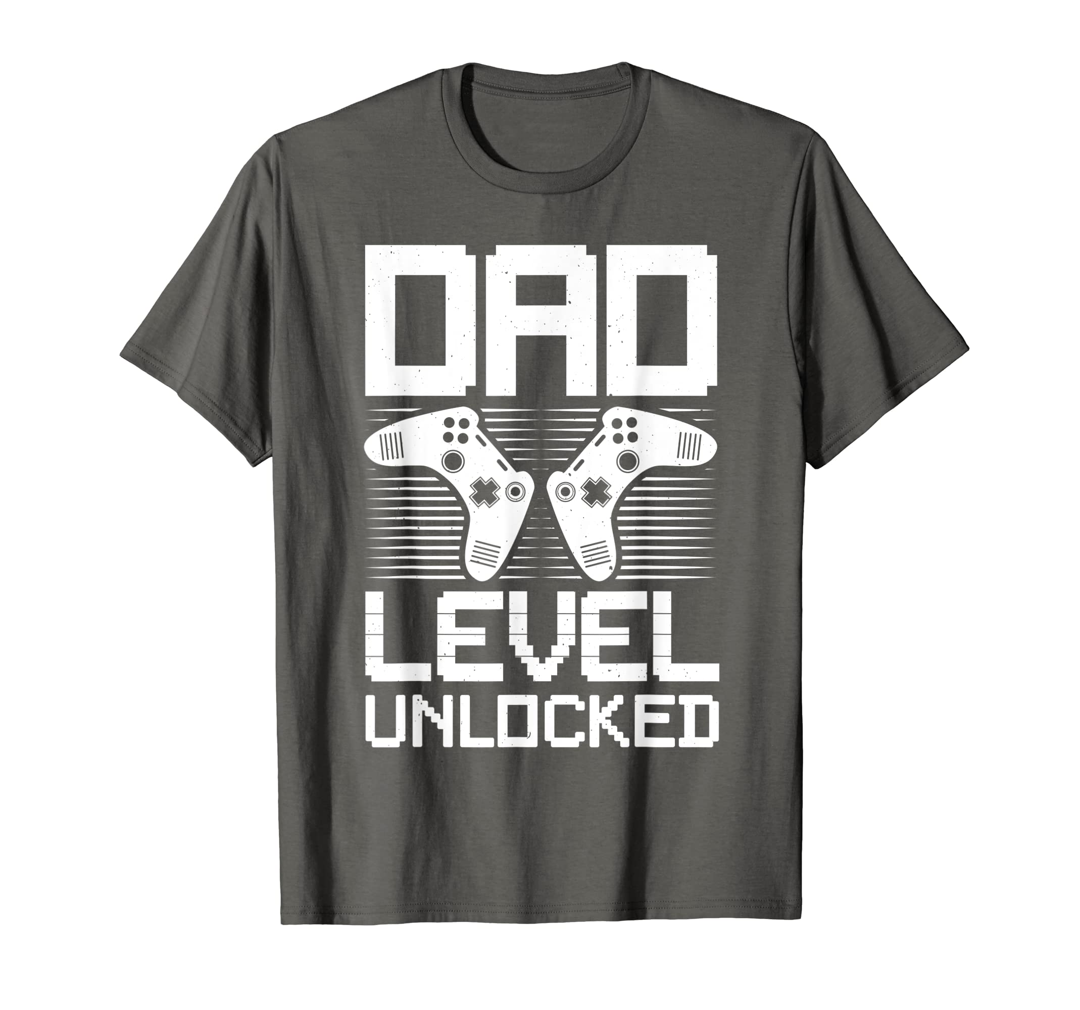 Mens Dad Level Unlocked Gamer New Dad T-Shirt - Graphic Print Unisex - T-Shirt, Sweatshirt, Hoodie