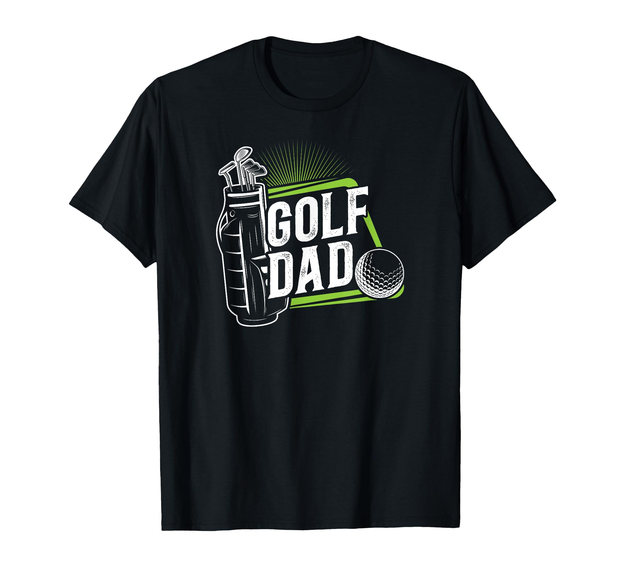 Golf Dad Golf Player Dad Golf Father T-Shirt - Custom Art Print Unisex - T-Shirt, Sweatshirt, Hoodie