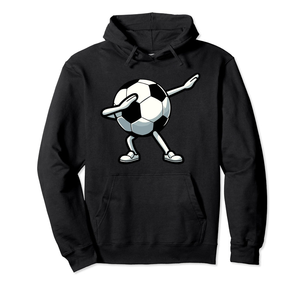 Dabbing Soccer Game Day Soccer Fan Hoodie - Aesthetic Graphic Men Women - T-Shirt, Sweatshirt, Hoodie