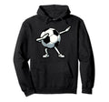 Dabbing Soccer Game Day Soccer Fan Hoodie - Aesthetic Graphic Men Women - T-Shirt, Sweatshirt, Hoodie