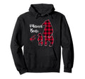 Mama Bear Red Buffalo Plaid Bear Hoodie - Streetwear Style Unisex - T-Shirt, Sweatshirt, Hoodie