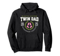 Twin Dad Est 2025 New Father Daddy Hoodie - Custom Art Print Unisex - T-Shirt, Sweatshirt, Hoodie