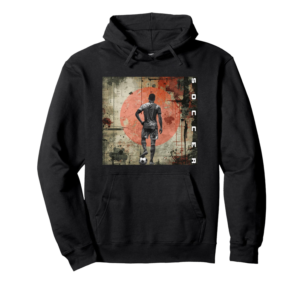 Soccer Hoodie - Aesthetic Graphic Men Women - T-Shirt, Sweatshirt, Hoodie