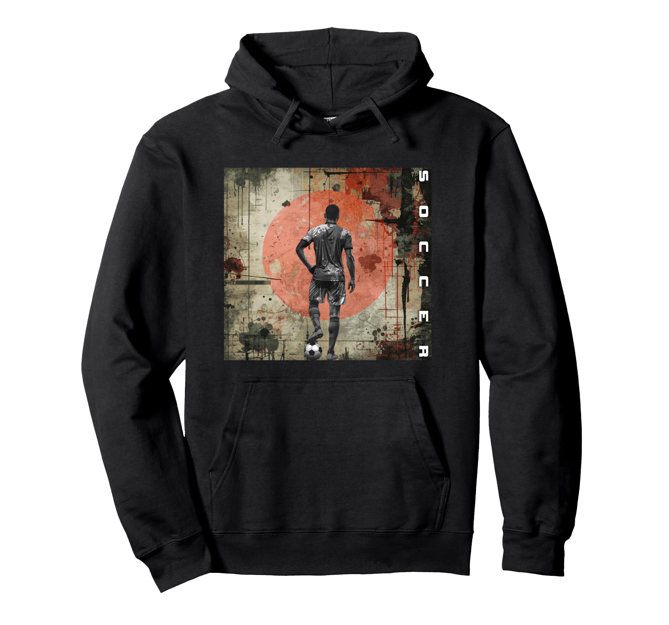 Soccer Hoodie - Aesthetic Graphic Men Women - T-Shirt, Sweatshirt, Hoodie